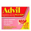 Analgésico Advil Mulher 400mg 10 Cápsulas